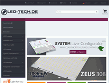 Tablet Screenshot of led-tech.de